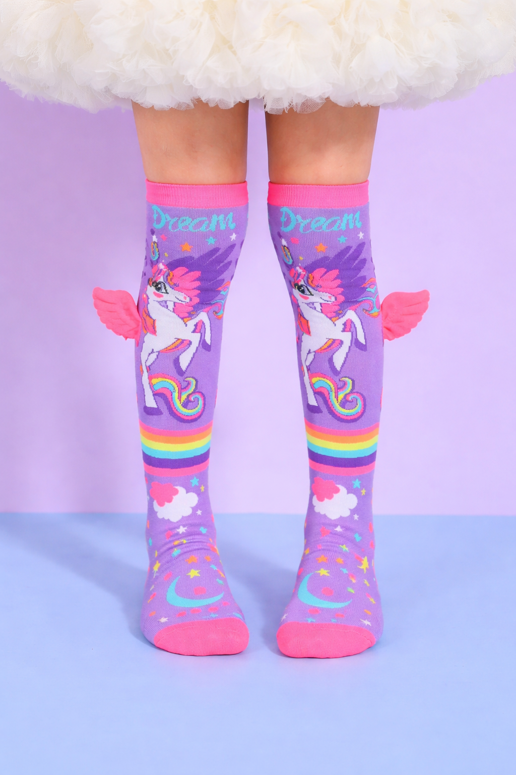 12 PARES DE CALCETA LOCA TALLA 1 A 5 AÑOS (13 a 20cm) un solo diseño UNICORNIO