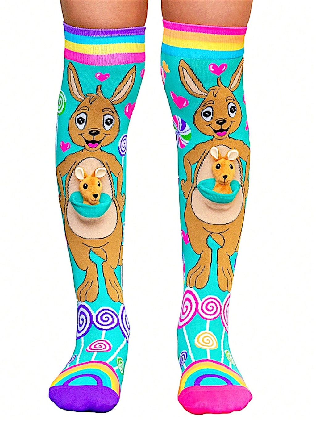 12 PARES DE CALCETA LOCA TALLA 1 A 5 AÑOS (13 a 20cm) un solo diseño KANGURO