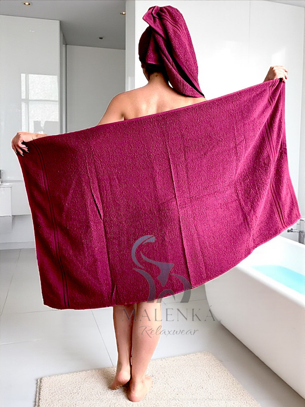 TOALLA DE BAÑO CONFORT 135X70CM 100% ALGODON MEXICANO