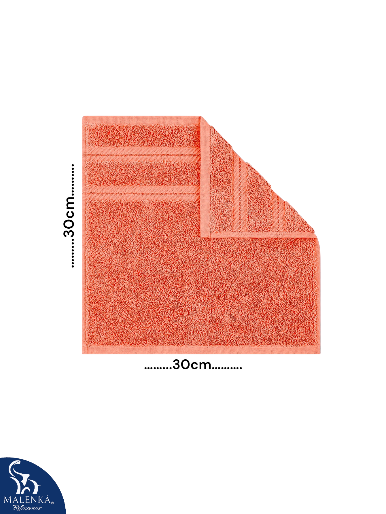 5 PIEZAS TOALLA FACIAL ROYAL 30X30CM 100% ALGODON MEXICANO