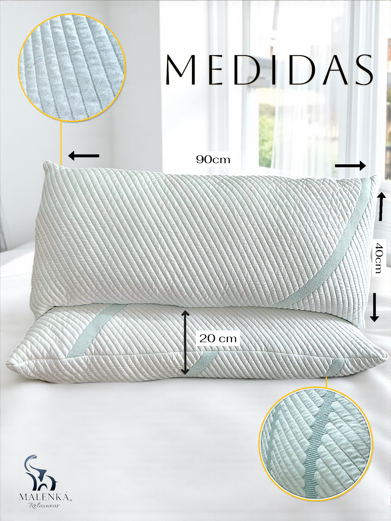 ALMOHADA COLD & FRESH HOTELERIA KING SIZE