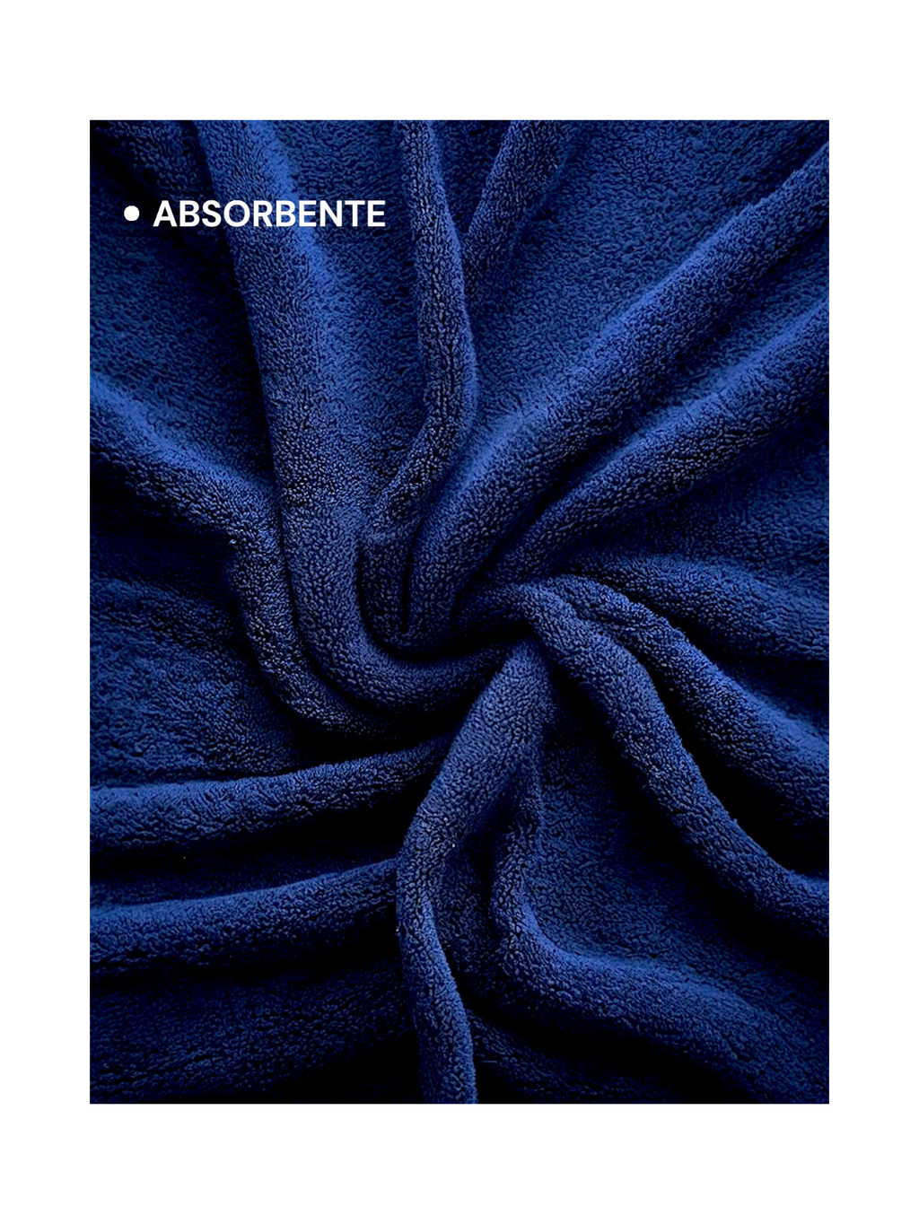 BATA DE BAÑO EXTRA GRANDE UNISEX ABSORBENTE BASIC