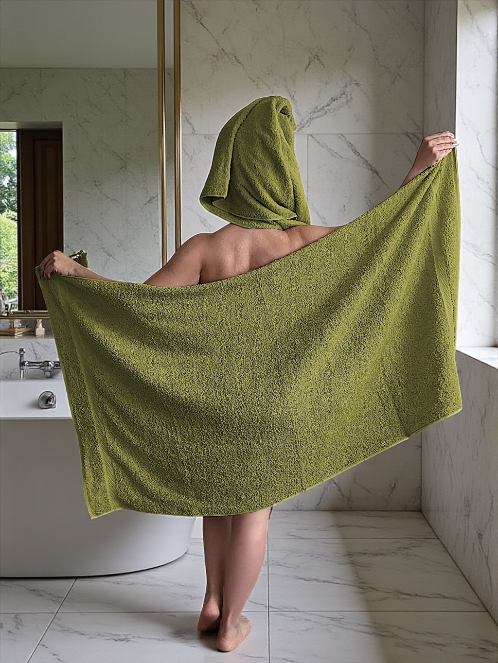 TOALLA DE BAÑO CONFORT 135X70CM 100% ALGODON MEXICANO
