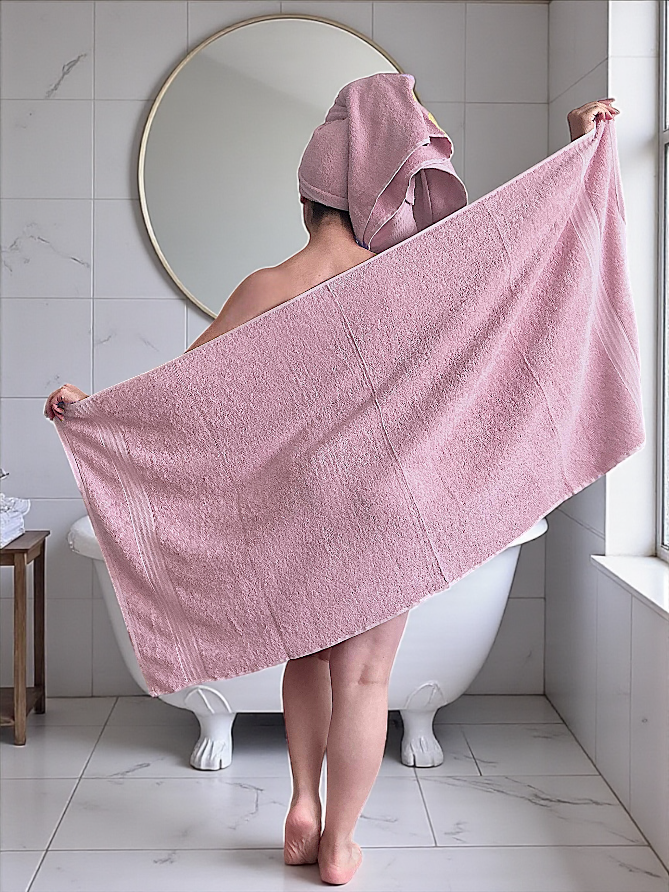 TOALLA DE BAÑO CONFORT 135X70CM 100% ALGODON MEXICANO