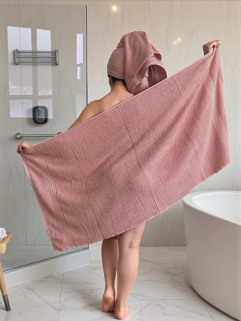 TOALLA DE BAÑO CONFORT 135X70CM 100% ALGODON MEXICANO