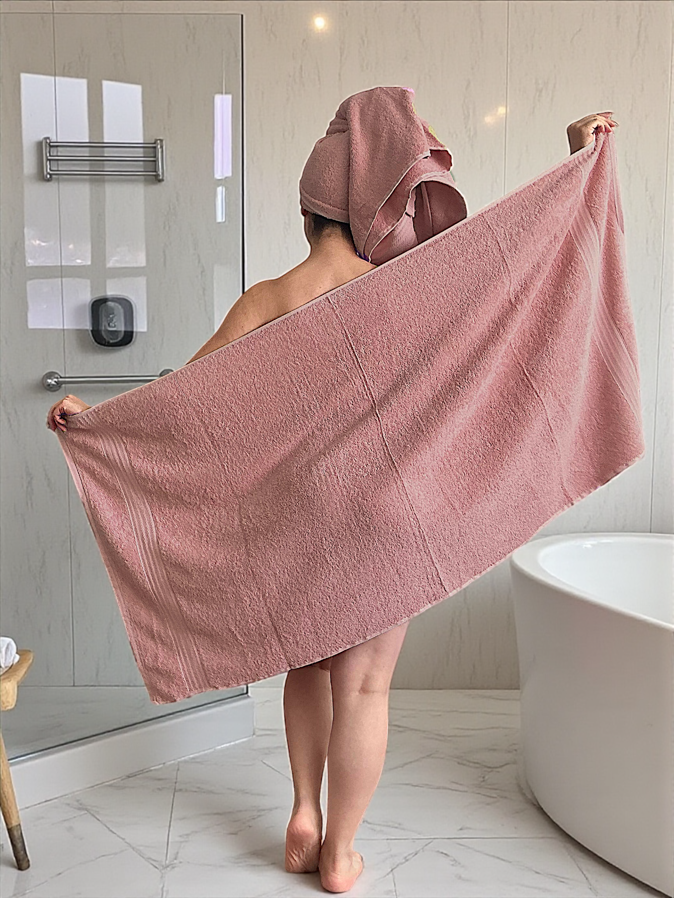 TOALLA DE BAÑO CONFORT 135X70CM 100% ALGODON MEXICANO