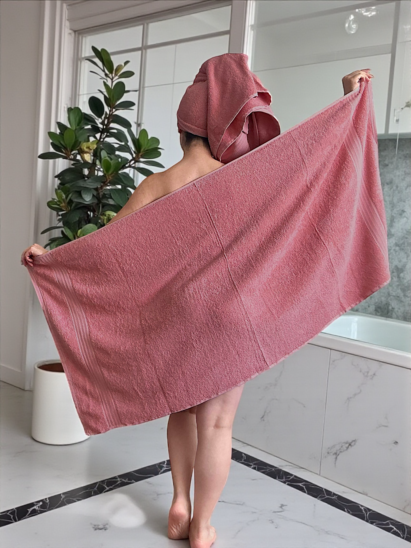 TOALLA DE BAÑO CONFORT 135X70CM 100% ALGODON MEXICANO
