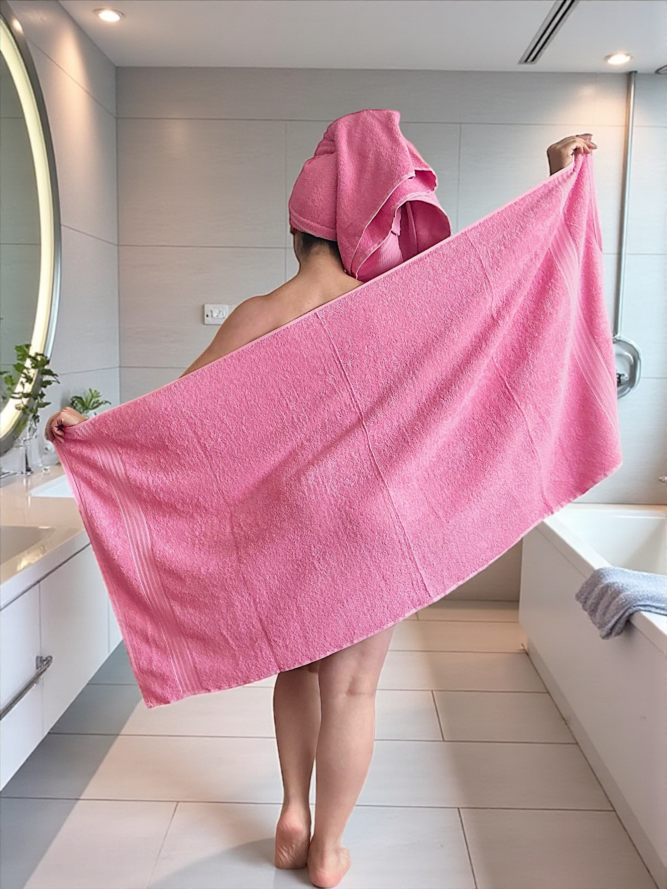 TOALLA DE BAÑO CONFORT 135X70CM 100% ALGODON MEXICANO