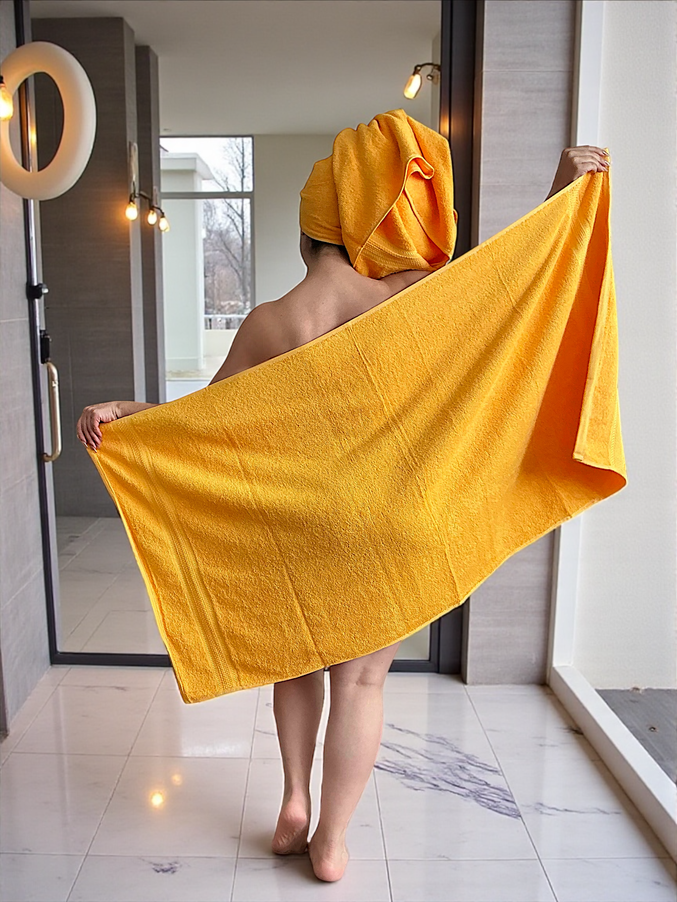 TOALLA DE BAÑO CONFORT 135X70CM 100% ALGODON MEXICANO