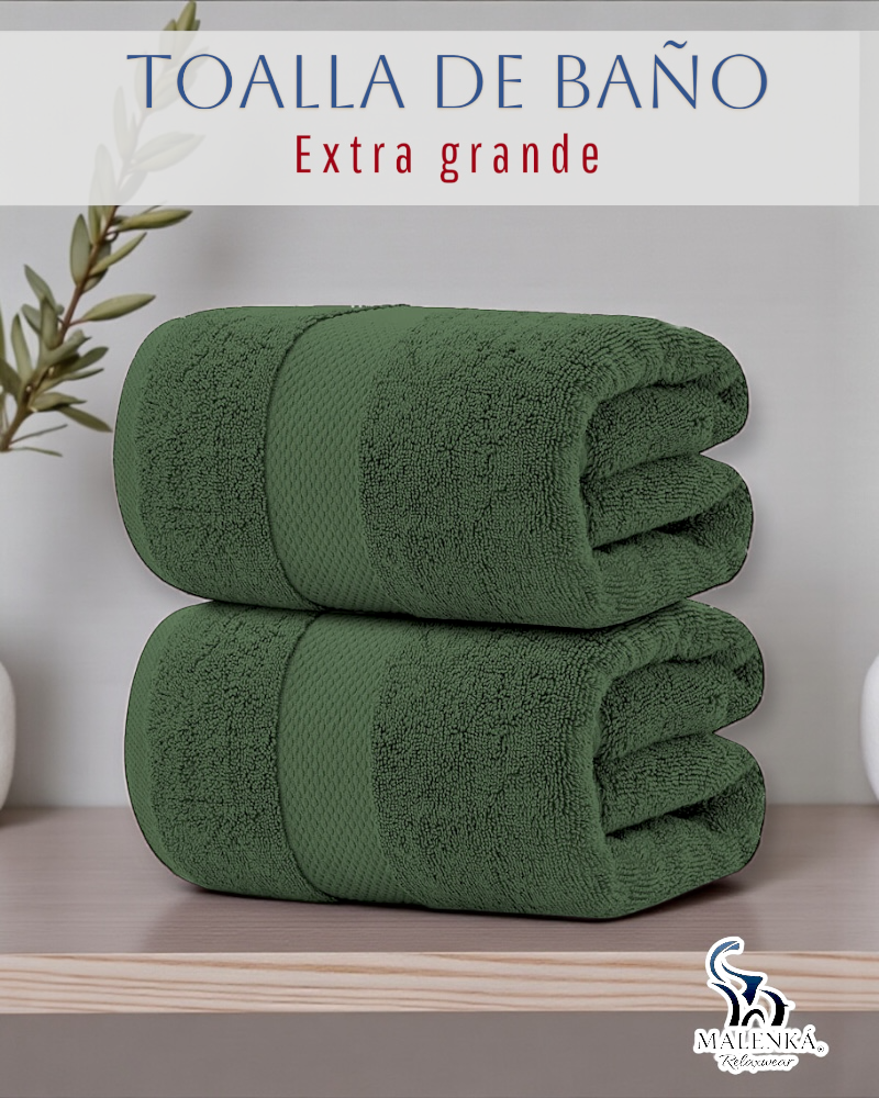 TOALLA EXTRA LARGA 170cmX80cm 100% ALGODÓN GRUESA CALIDAD PREMIUM