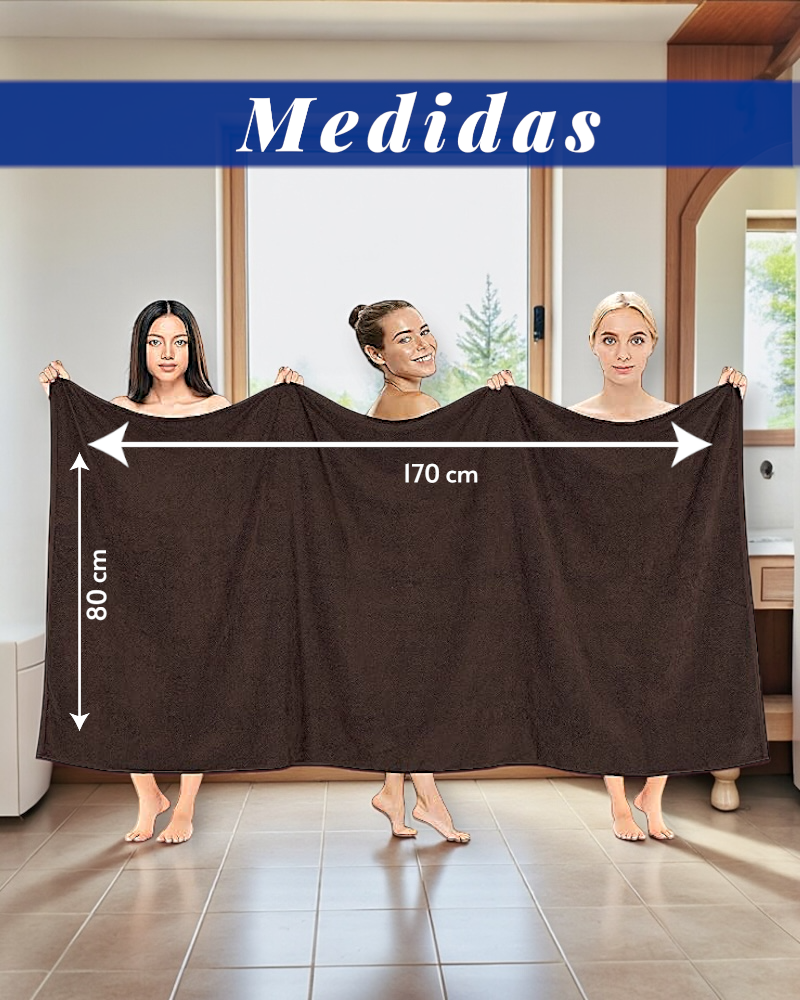 TOALLA EXTRA LARGA 170cmX80cm 100% ALGODÓN GRUESA CALIDAD PREMIUM