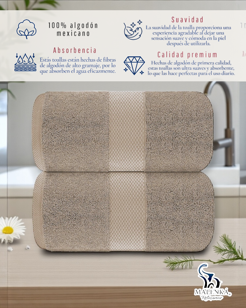 TOALLA EXTRA LARGA 170cmX80cm 100% ALGODÓN GRUESA CALIDAD PREMIUM