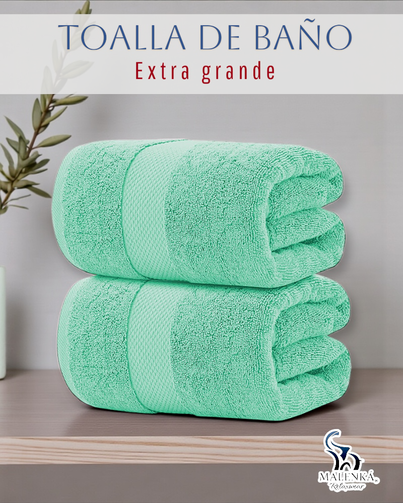 TOALLA EXTRA LARGA 170cmX80cm 100% ALGODÓN GRUESA CALIDAD PREMIUM