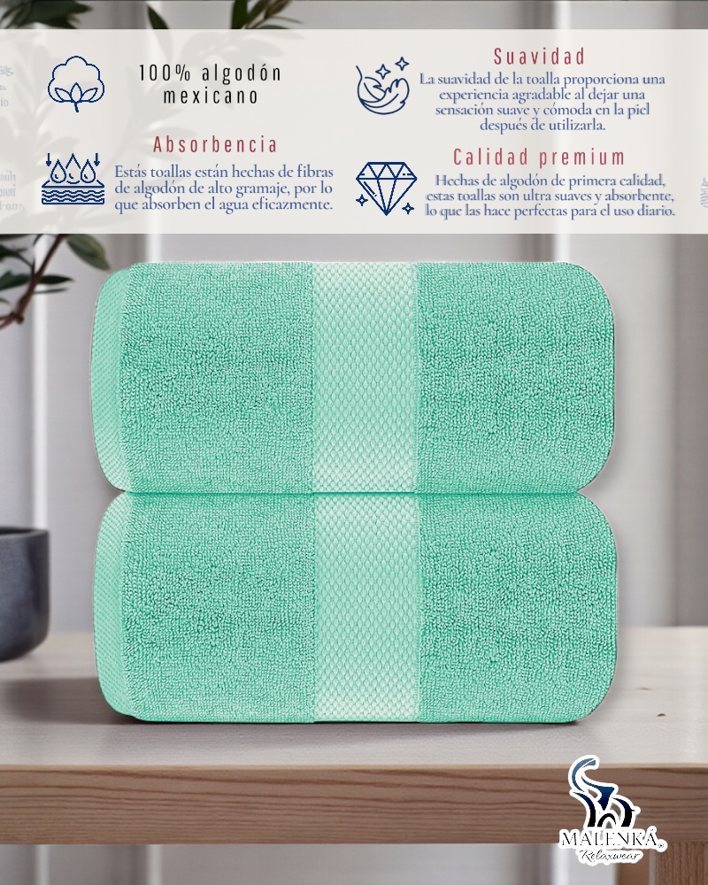 TOALLA EXTRA LARGA 170cmX80cm 100% ALGODÓN GRUESA CALIDAD PREMIUM