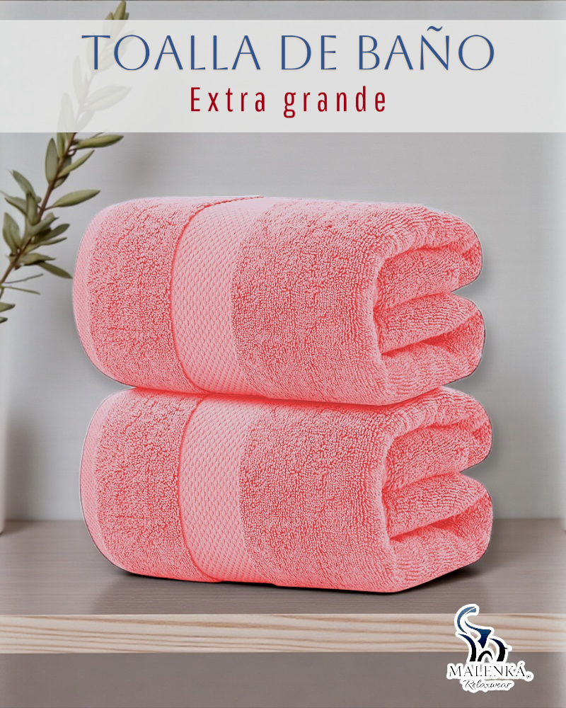 TOALLA EXTRA LARGA 170cmX80cm 100% ALGODÓN GRUESA CALIDAD PREMIUM