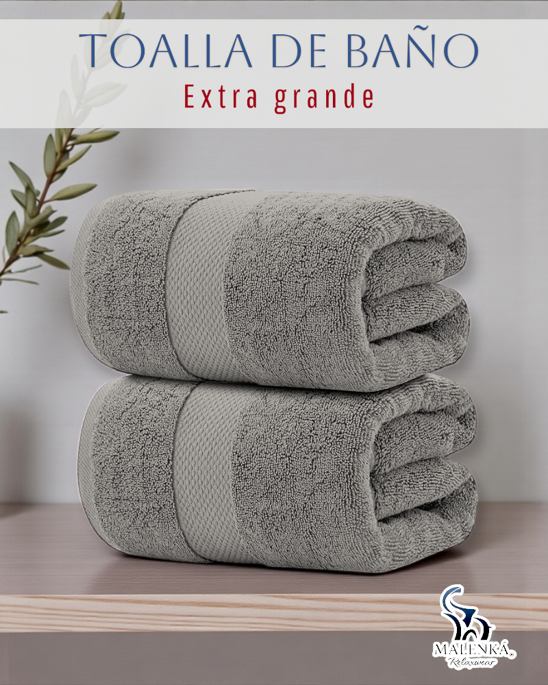 TOALLA EXTRA LARGA 170cmX80cm 100% ALGODÓN GRUESA CALIDAD PREMIUM