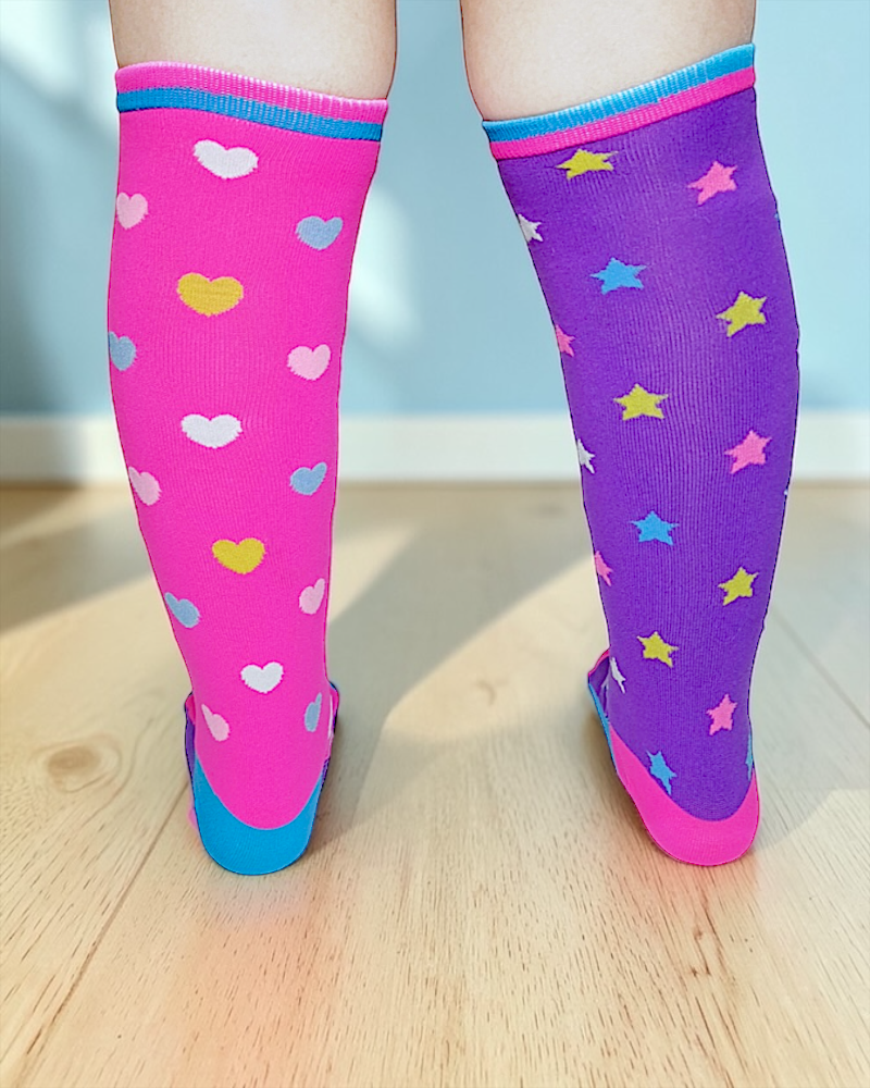 12 PARES DE CALCETA LOCA 3D PREMIUM CONEJO/CORAZONES UNITALLA PARA PIES QUE MIDAN DESDE 15CM HASTA 33CM