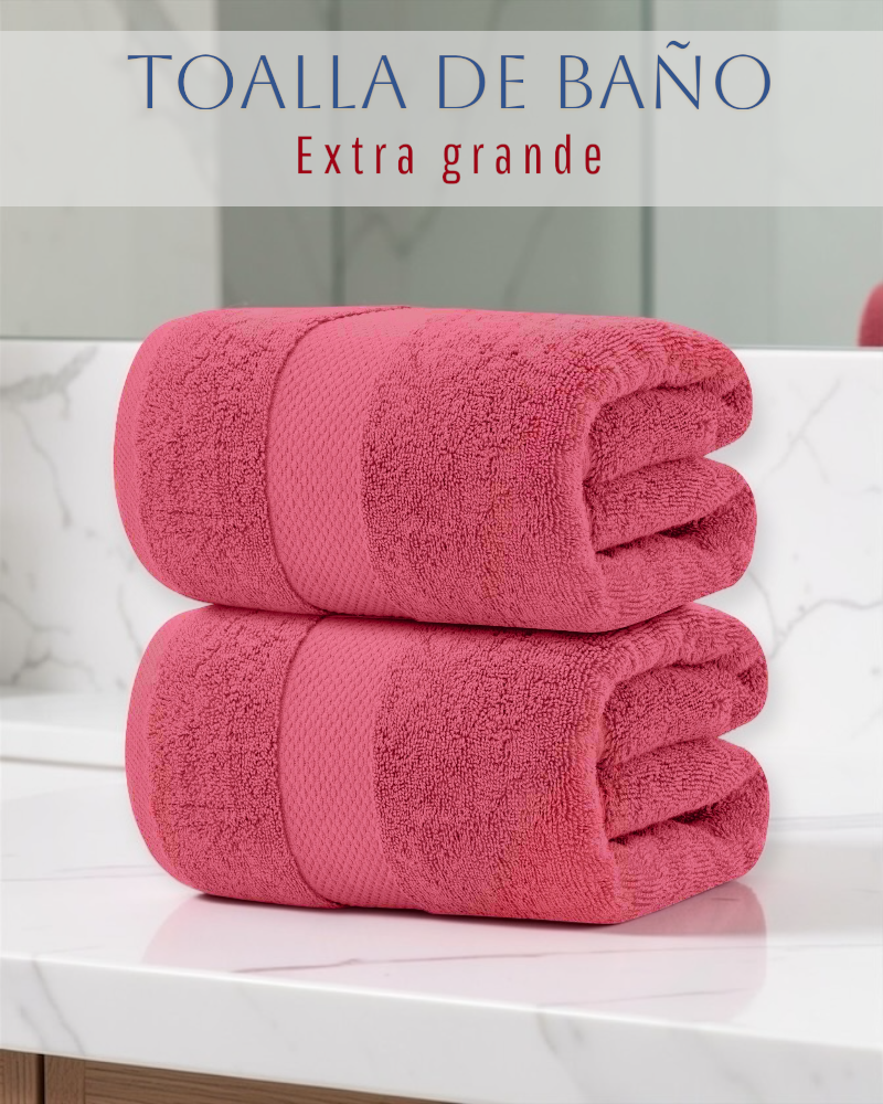 TOALLA EXTRA LARGA 170cmX80cm 100% ALGODÓN GRUESA CALIDAD PREMIUM