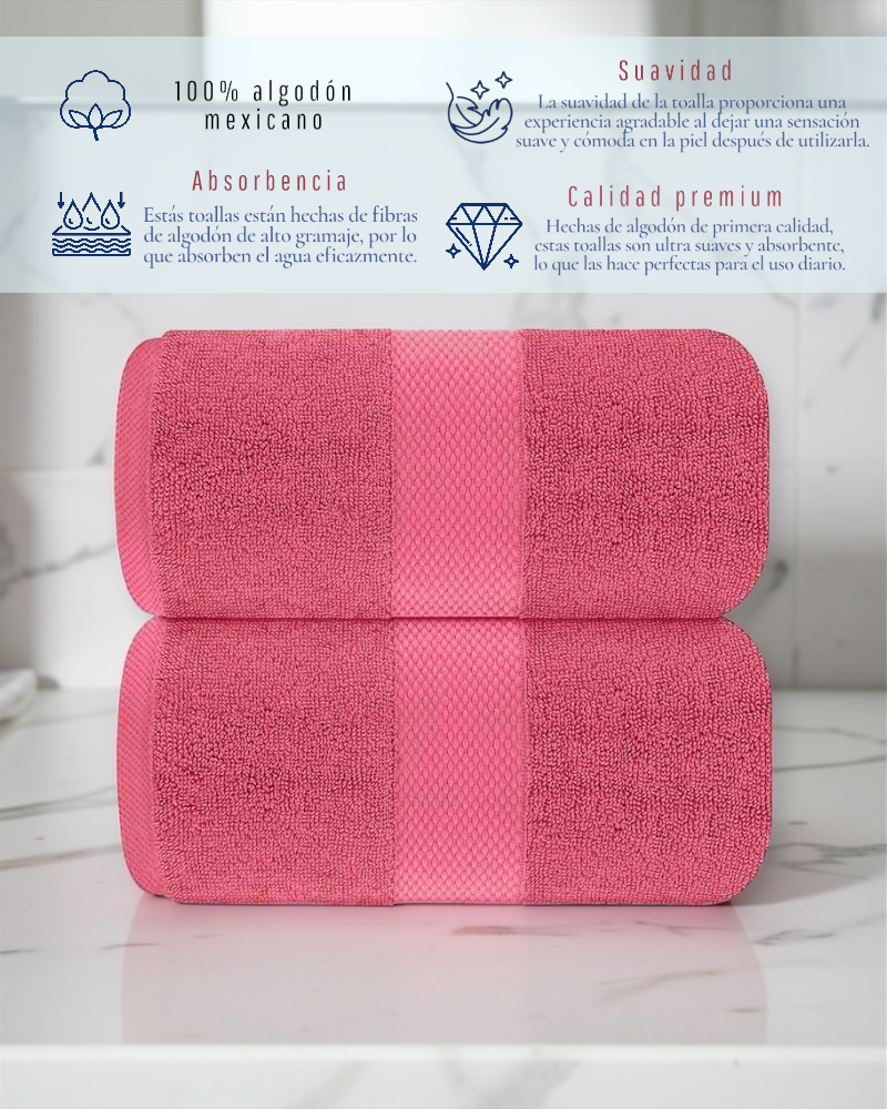 TOALLA EXTRA LARGA 170cmX80cm 100% ALGODÓN GRUESA CALIDAD PREMIUM