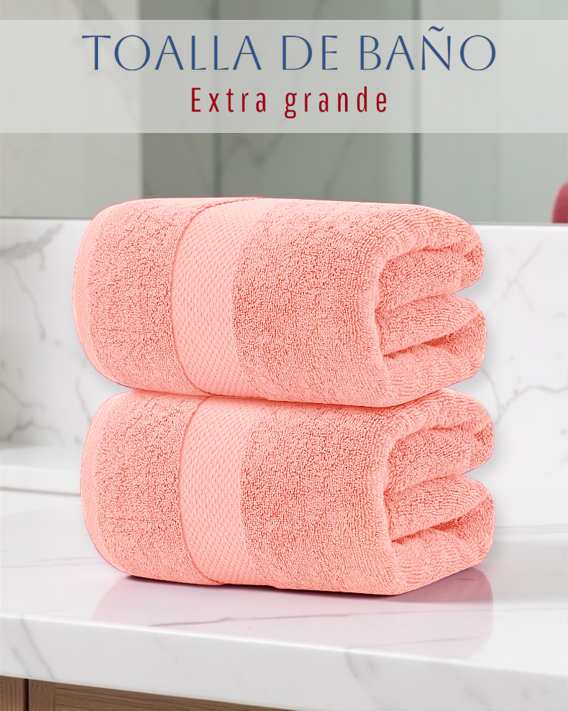 TOALLA EXTRA LARGA 170cmX80cm 100% ALGODÓN GRUESA CALIDAD PREMIUM