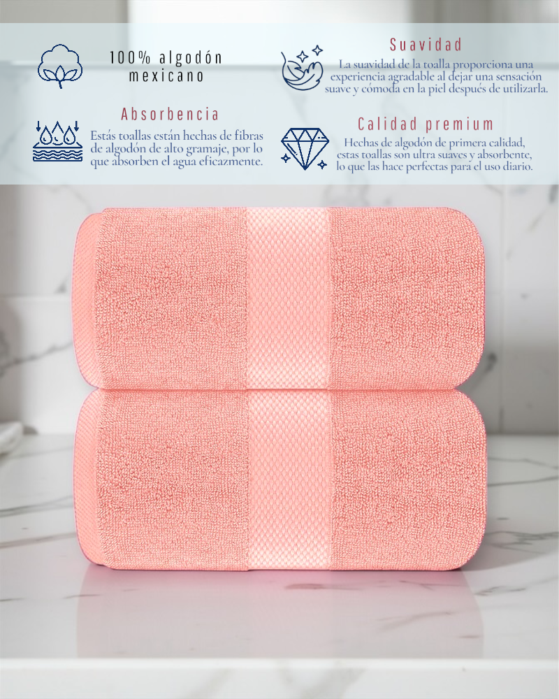 TOALLA EXTRA LARGA 170cmX80cm 100% ALGODÓN GRUESA CALIDAD PREMIUM