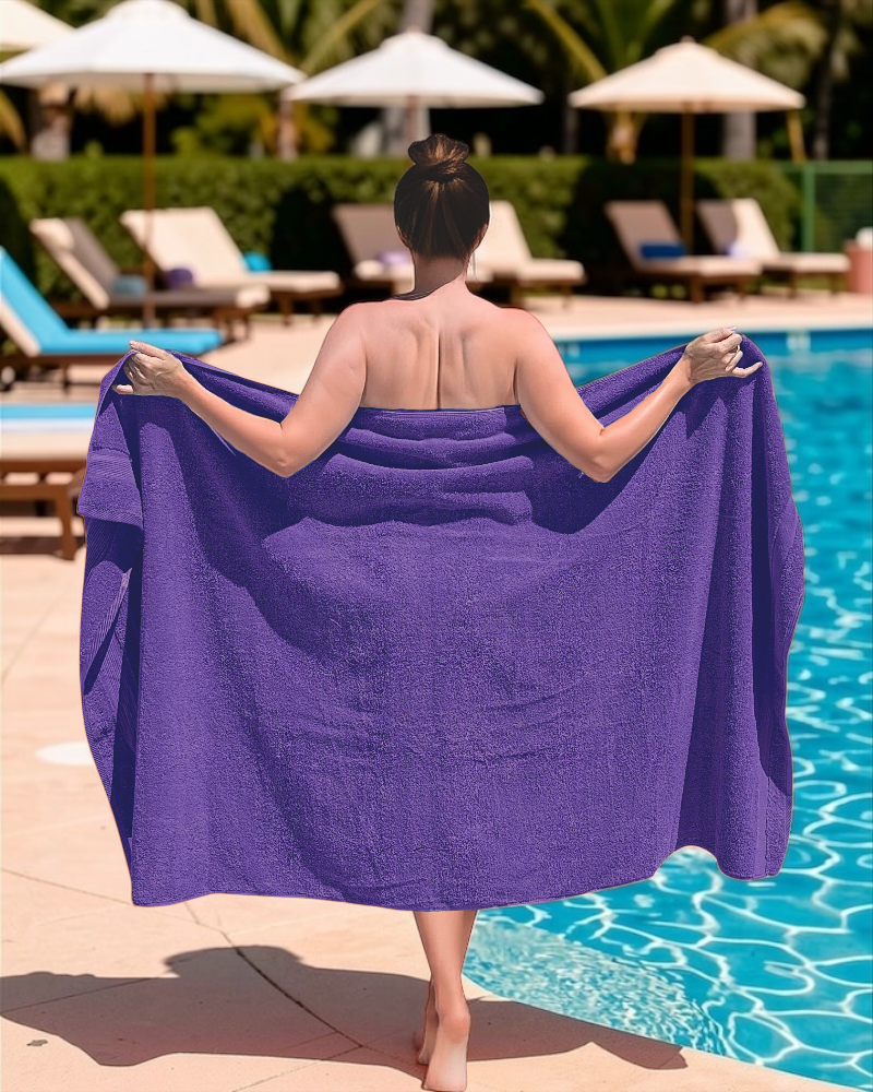 TOALLA EXTRA LARGA 170cmX80cm 100% ALGODÓN GRUESA CALIDAD PREMIUM