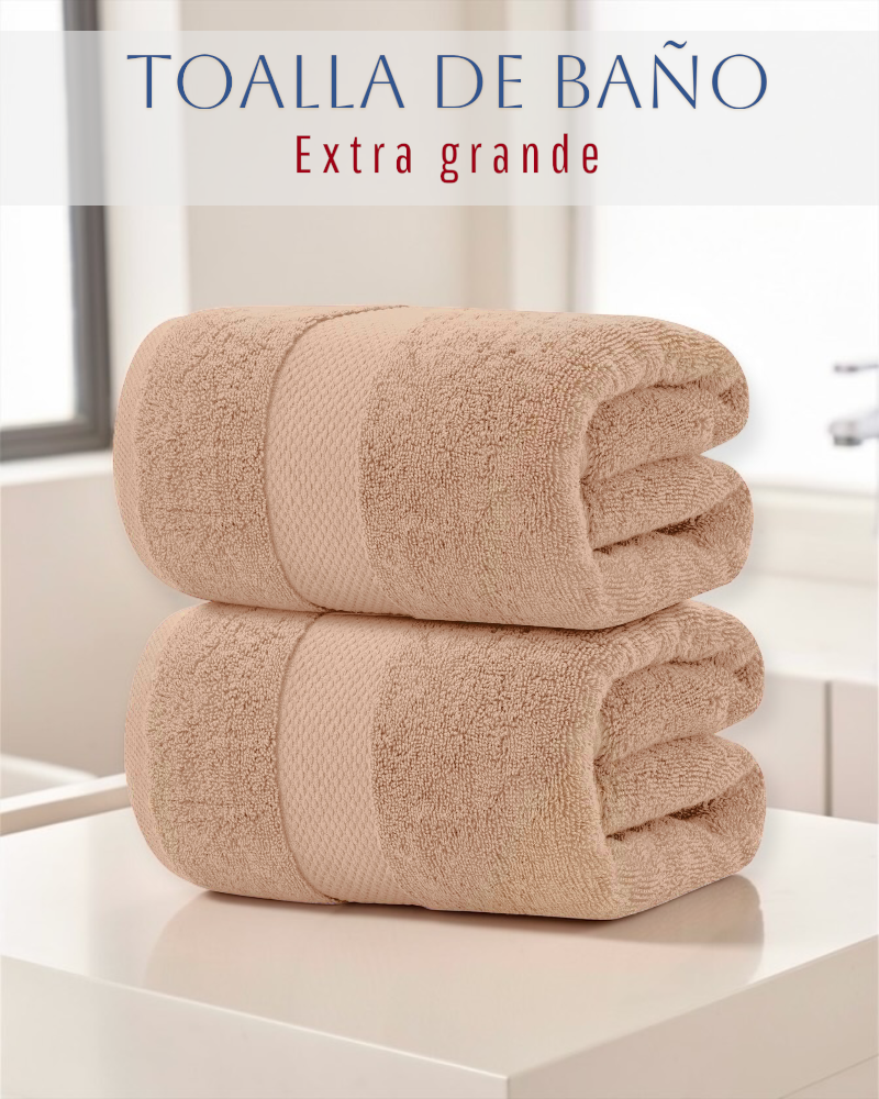 TOALLA EXTRA LARGA 170cmX80cm 100% ALGODÓN GRUESA CALIDAD PREMIUM