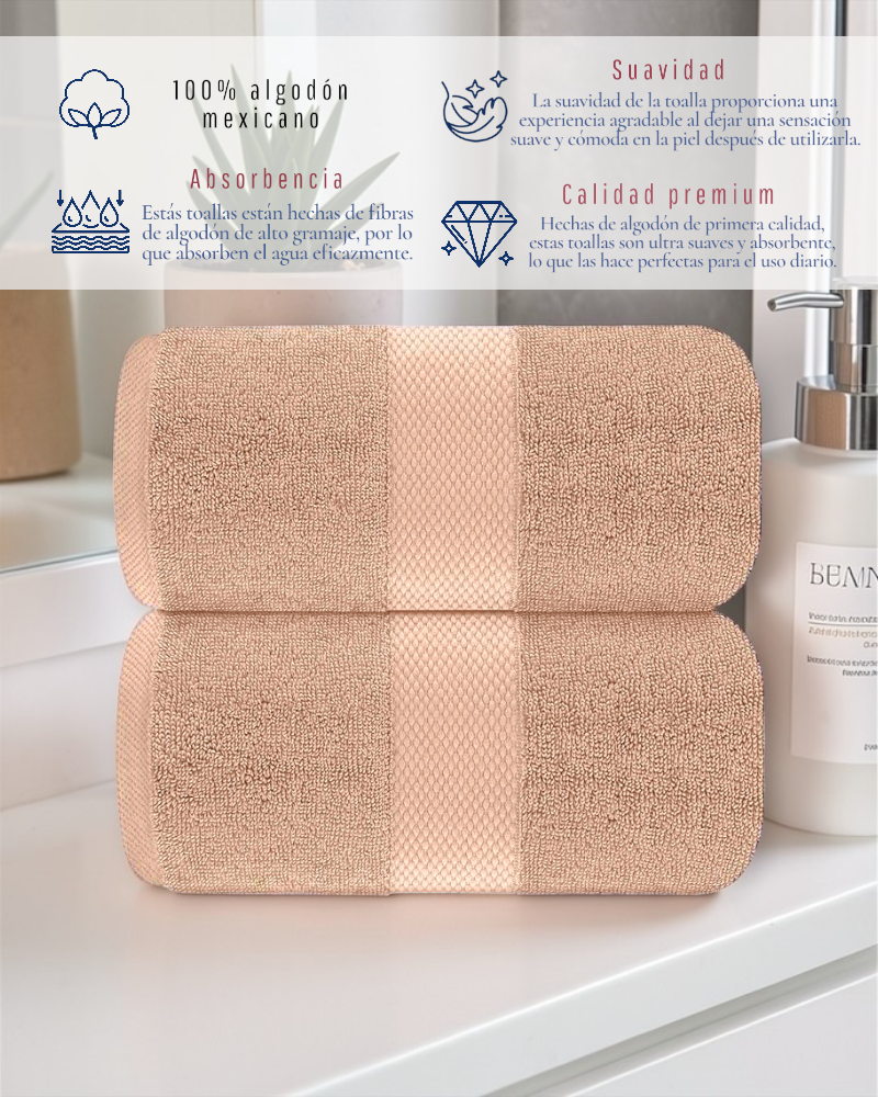 TOALLA EXTRA LARGA 170cmX80cm 100% ALGODÓN GRUESA CALIDAD PREMIUM