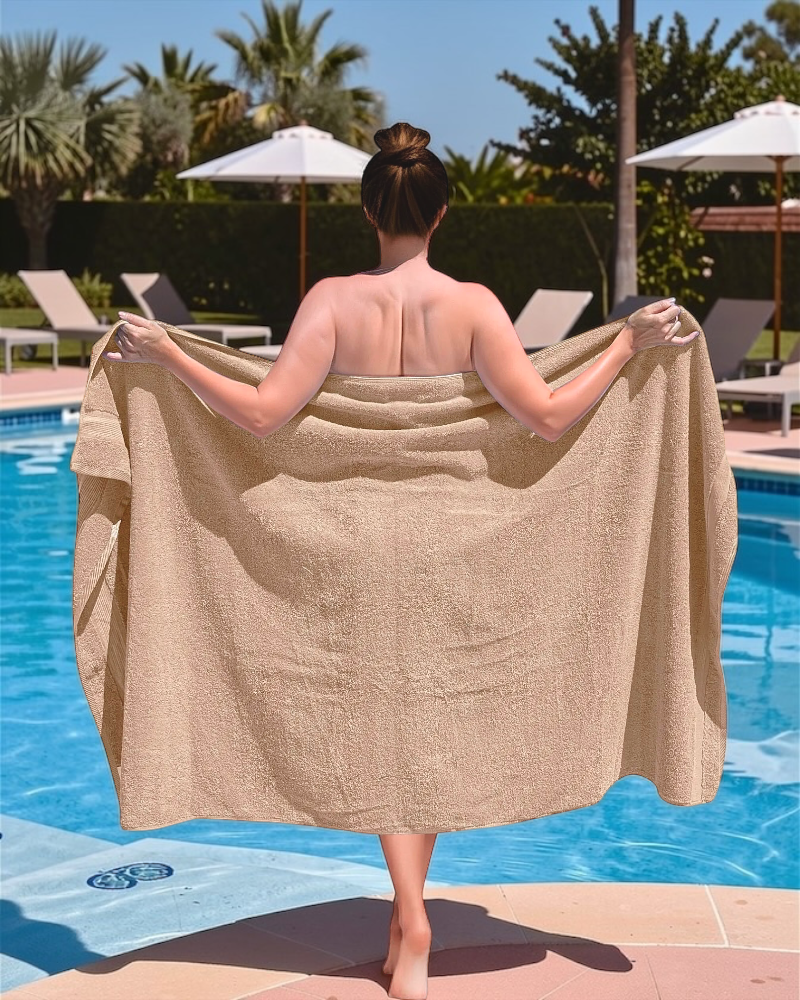 TOALLA EXTRA LARGA 170cmX80cm 100% ALGODÓN GRUESA CALIDAD PREMIUM