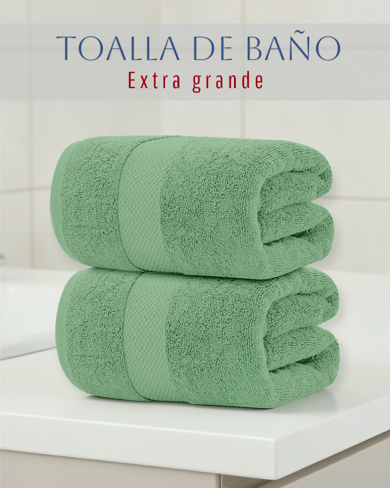 TOALLA EXTRA LARGA 170cmX80cm 100% ALGODÓN GRUESA CALIDAD PREMIUM