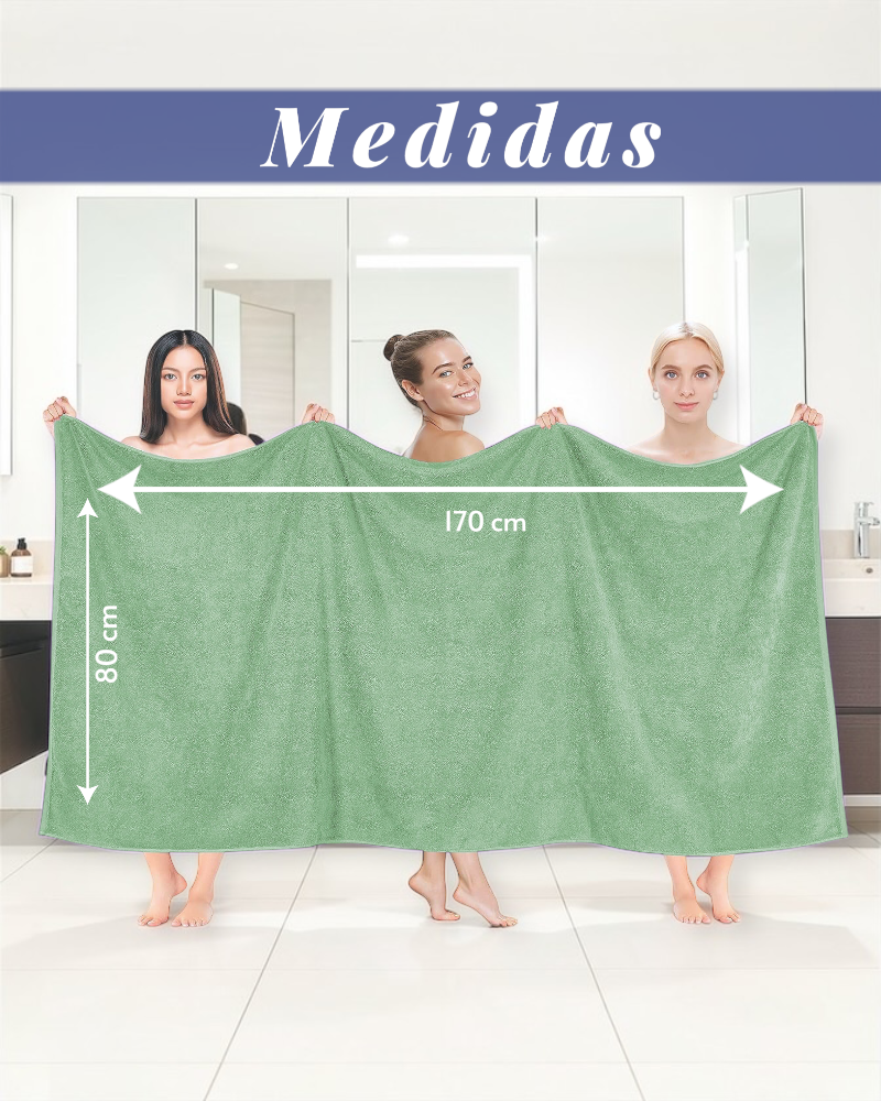 TOALLA EXTRA LARGA 170cmX80cm 100% ALGODÓN GRUESA CALIDAD PREMIUM