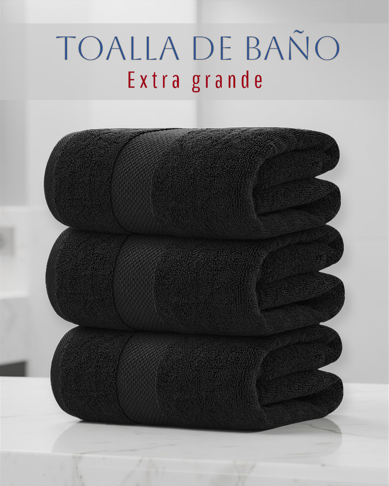 TOALLA EXTRA LARGA 170cmX80cm 100% ALGODÓN GRUESA CALIDAD PREMIUM
