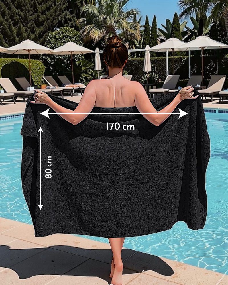 TOALLA EXTRA LARGA 170cmX80cm 100% ALGODÓN GRUESA CALIDAD PREMIUM